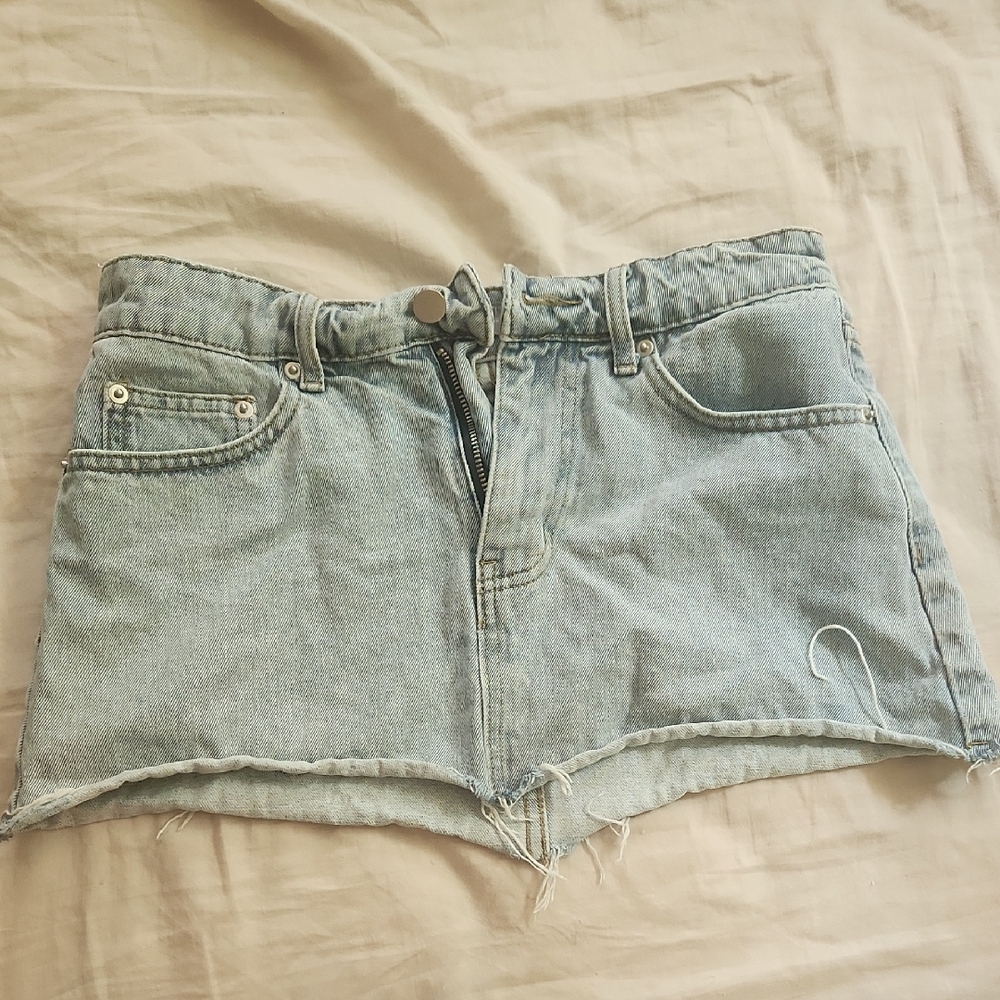 Denim Blue Women's Shorts